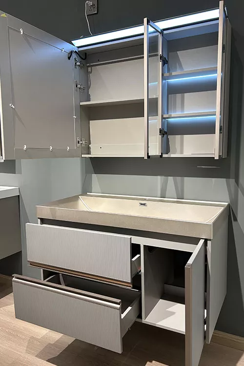 Modern Luxury PVC Bathroom Vanity