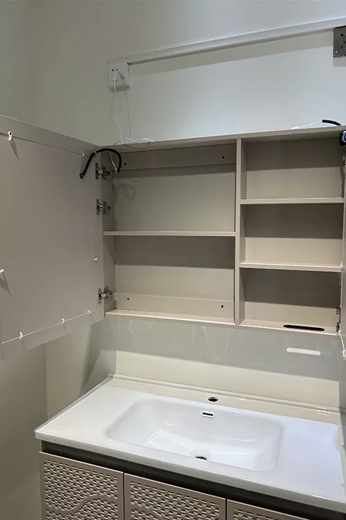 Touch-Switch Bathroom Mirror Cabinet