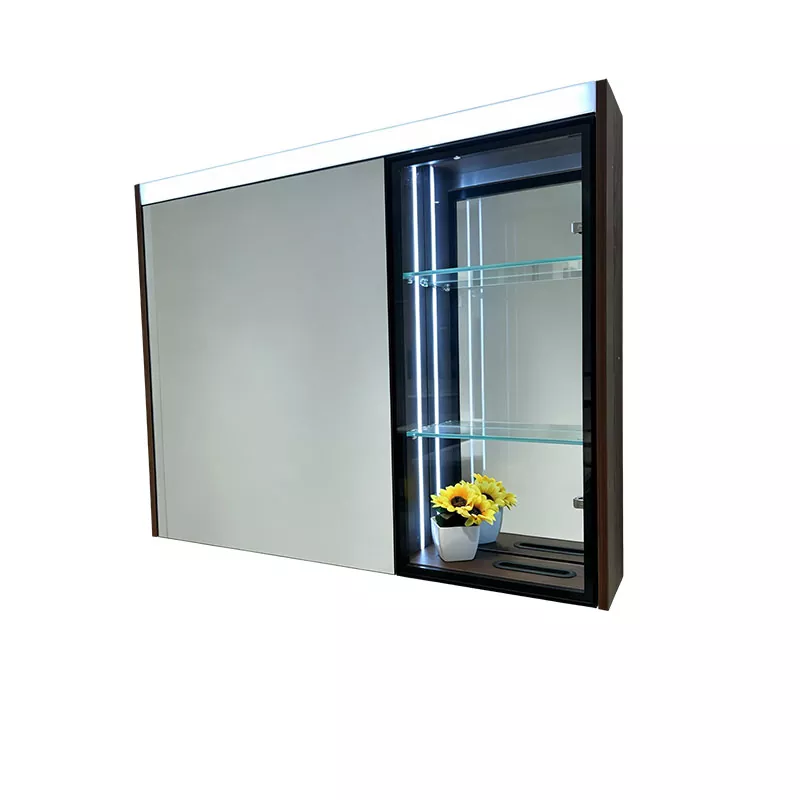 Armadietto a specchio da bagno a LED