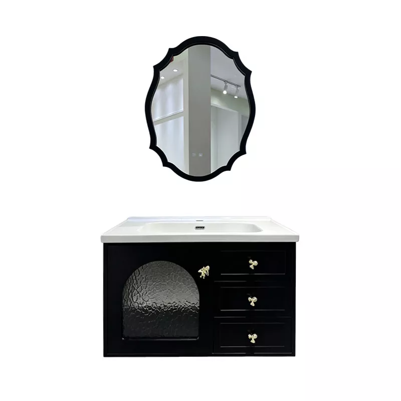 Mobile da bagno in PVC con specchio