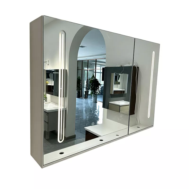 Armadietto con specchio da bagno con sensore tattile